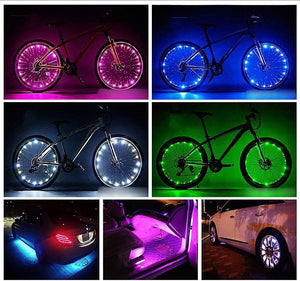 Led Strip Lights 2M (6.56ft) Powered by USB RGB 16 Color Changing
