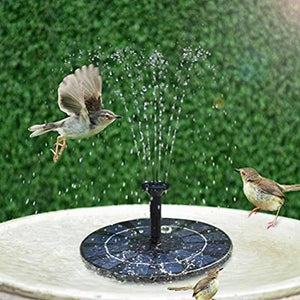✨HOT ITEM✨ Garden Pool Summer Sale Bird Bath Fountain Solar Power Water Pump Floating Outdoor Pond