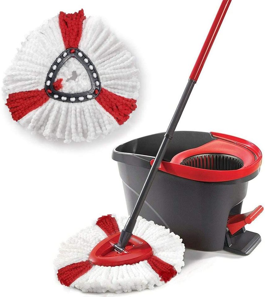 ✱Clearance Sale!!✱ 2 Pieces Mop Heads Replacements Compatible with Spin Mop Power!