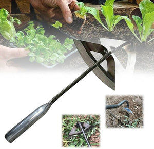 Universal Garden Hoe Gardening Hand Tools All-Steel Hardened Hollow Hoe For Gardening