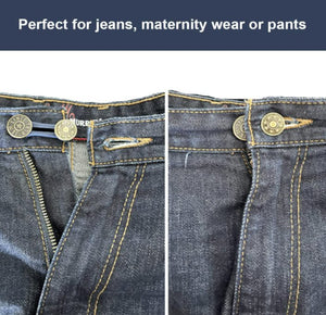 10pcs Button Extender for Men and Women Pants | Jeans Waist Extender Button Metal Pants