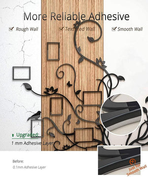 Family Tree Wall Decor 3D Removable Picture Frame Collage