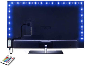Led Strip Lights 2M (6.56ft) Powered by USB RGB 16 Color Changing