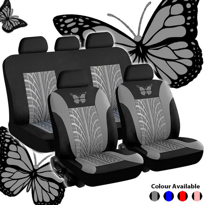 🚗🚗New 9Pcs Universal Car SUV Full Set Seat Protect Cover For Auto Interior Accessories