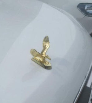 1 Pcs 3D Emblem Eagle Auto Car Front Cover Chrome Hood Ornament Sticker Badge