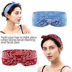 🌸🌸8 Pcs Headbands For Women Boho Rabbit Ear Wide