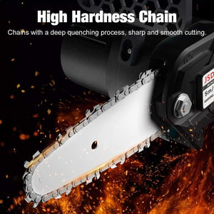 💥SPECIAL DISCOUNT❗❗Mini Chainsaw 4-Inch Cordless Electric Protable Chainsaw