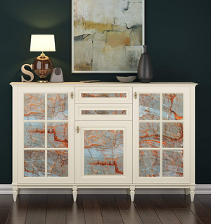 ♨️BRAND NEW❗❗Marble Wallpaper Contact Paper Countertops Kitchen Table Top Cover 15.8x78.8"♨️
