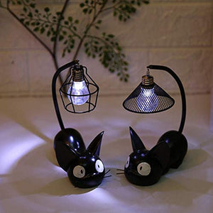 Cat Design Night Light Creative Table Bedside Lamps Black Cats Toys Lamp for Children Birthday G...