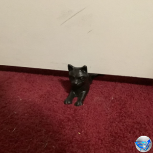 Rustic Cat Design Cast Iron Door Stopper