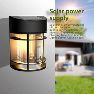 4 Pack Solar Wall Mount Lights Outdoor Deck Patio Fence Light Waterproof Decorative Light Fixture Warm White