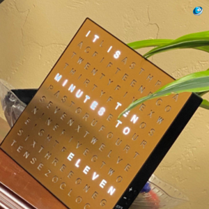 Light Up Electronic Word Clock