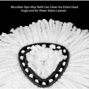 New Microfiber Soft Spin Mop Head Refills | 5 Packs | Mop Head Steam Mop for O-Cedar