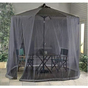Clearance Sale !! Outdoor 9-Foot Umbrella Table Screen, Black