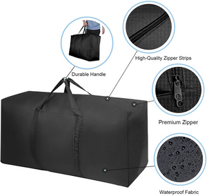 Extra Large Moving Bags with Strong Zippers 2 Pack