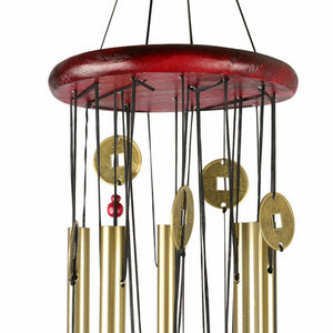 🔖Clearance Sale ❗️❗️ Wind Chimes 10 Tube 5 Bells Metal Church Bell Outdoor Garden Decor