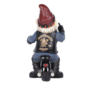 😈 Naughty Motorcycle Garden Gnome Dwarf