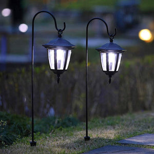 🔥LIMITED QUANTITY SALE🔥2 Pack 34 Inch Hanging Solar Lights Dual Use Shepherd Hook Lights with 2 Shepherd Hooks
