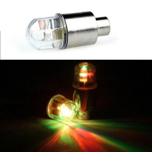 4PCS Car Auto Wheel Tire Tyre Air Valve Stem LED Light Caps Cover Accessories US