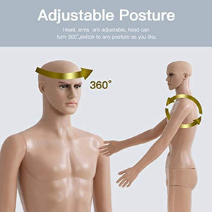 ⚡️NEW 📣 1 Pc - Mannequin Full Body Dress Form Sewing Dress Model Mannequin #30536 🌷