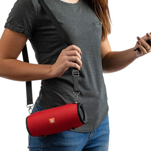 Portable Bluetooth Speaker, Wireless, Waterproof Speakers, Extra Loud Crystal Clear Stereo Sound
