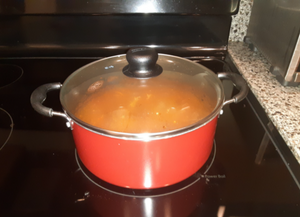 9-Piece Non-Stick Set Cookware | Cooking Pans Pots, Red