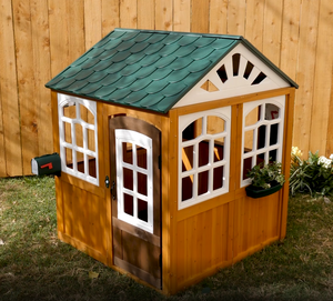 Outdoor Playhouse for Kids | Backyard Garden View Toy