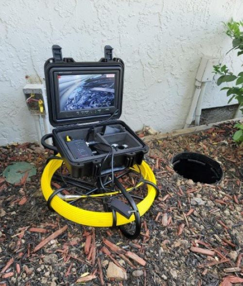 Pipe Inspection Camera Waterproof IP68 Sewer 1200TVL 150ft Drain Industrial Endoscope Recorder New