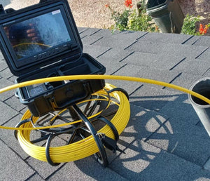 Pipe Inspection Camera Waterproof IP68 Sewer 1200TVL 150ft Drain Industrial Endoscope Recorder New