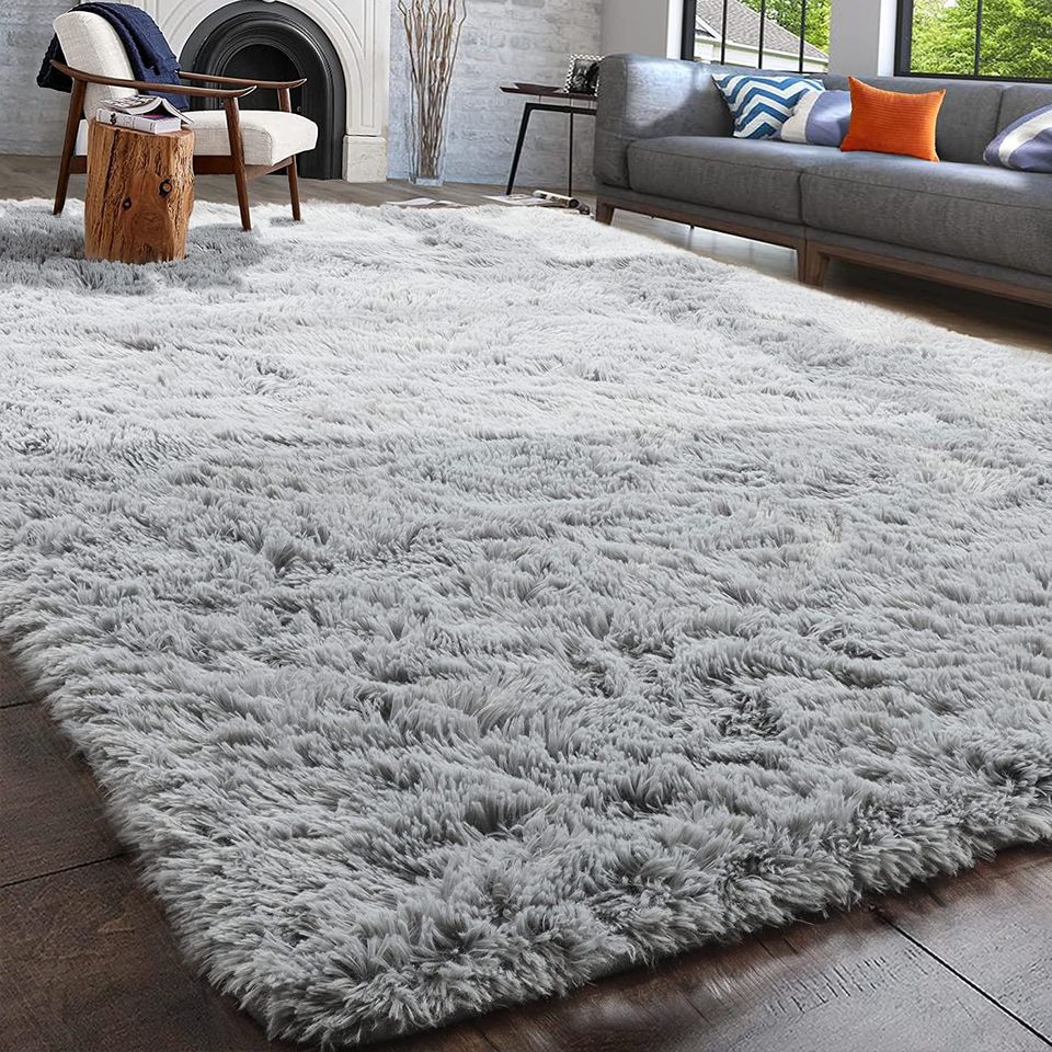 Super Soft Shaggy Rugs Carpets, 4x6 Feet,