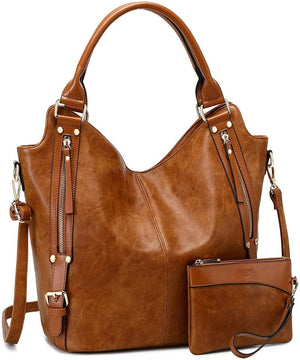 💯NEW BRAND💯Women Tote Bag Handbags PU Leather Fashion Hobo Shoulder Bags with Adjustable Shoulder Strap