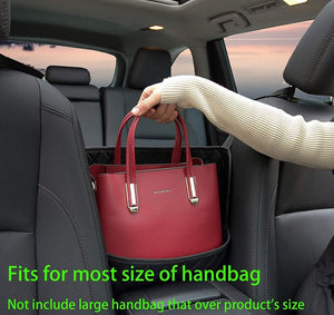 Car Handbag Holder Leather Seat Back Car Organizer for Purse or Bag