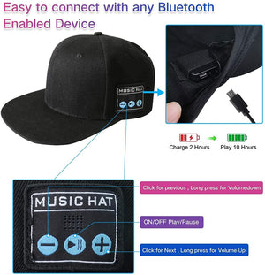 👌👌SPECIAL DISCOUNT😍👏Wireless Bluetooth 5.0 Speaker Hat Rechargeable Music Cap