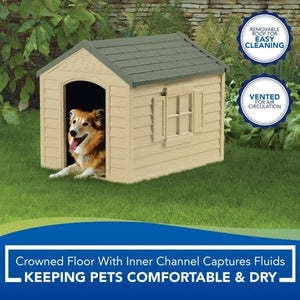 Pet Dog Kennel House XXL XL Extra Large Dogs Outdoor Big Shelter Cabin Shelter Dogs Carrier Kennels