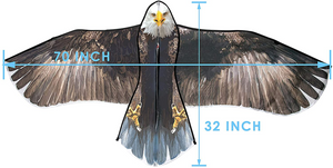70" Bald Eagle Huge Kite for Kids