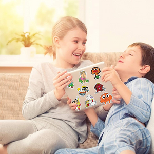 100 PCS 90s Cartoon Stickers,Vinyl Waterproof Stickers for Laptop,Bumper