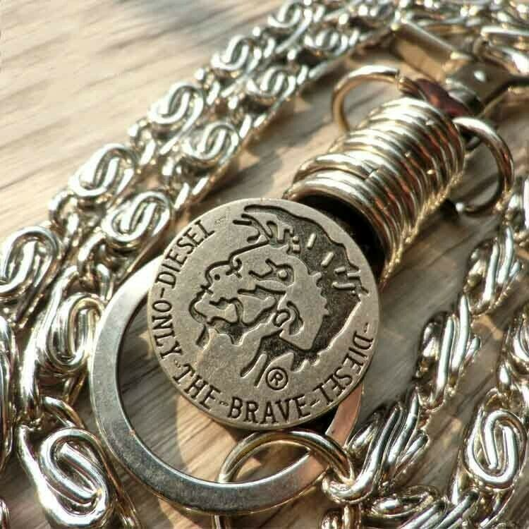 🔥SPECIAL OFFER SALE🔥2 Roof 28" Strong Leash Thick Biker Trucker Wallet Chain Keychain Jean Chain