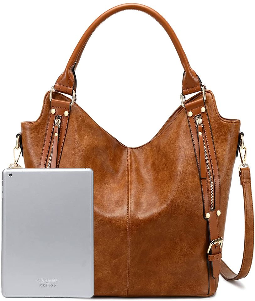 💯NEW BRAND💯Women Tote Bag Handbags PU Leather Fashion Hobo Shoulder Bags with Adjustable Shoulder Strap