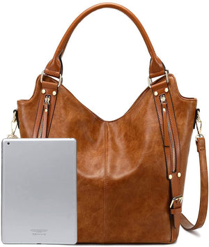 💯NEW BRAND💯Women Tote Bag Handbags PU Leather Fashion Hobo Shoulder Bags with Adjustable Shoulder Strap