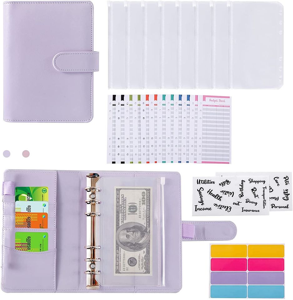 🌞🌞 Budget Binder Cash Envelopes for Budgeting Money Organizer