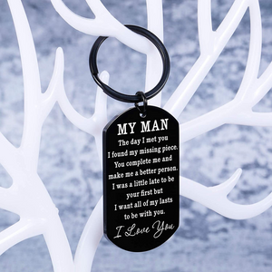��SALE�� My Man Keychain I Love You Gift|Key Chain