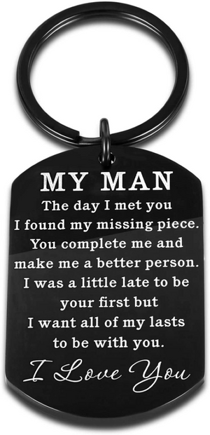��SALE�� My Man Keychain I Love You Gift|Key Chain