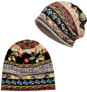 2 Pack Winter Beanies Thin Bonnet Cap Autumn Casual Beanies Hat