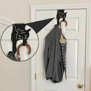 Cat Design Over The Door Hanger Hooks