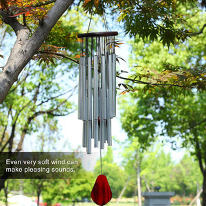 Large 27 Tubes Windchime Chapel Bells Wind Chimes Outdoor Garden Home Decor US