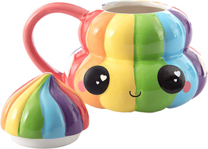 🫖SALE🫖 Rainbow Emoji Ceramic Coffee Mug, 20oz