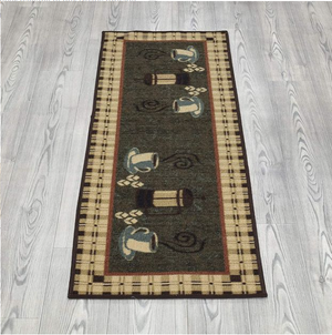 Durable And Long Lasting Siesta Collection Kitchen Rug Coffee Home Decor 20" x 59"