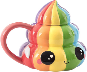 🫖SALE🫖 Rainbow Emoji Ceramic Coffee Mug, 20oz