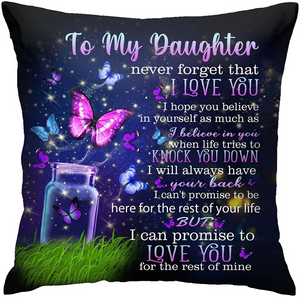 For Daughter Pillowcase from Mom