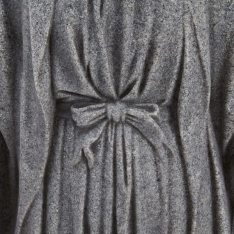 34 inch Virgin Mary Statue Blessed Mother Garden Sculpture Resin Relig